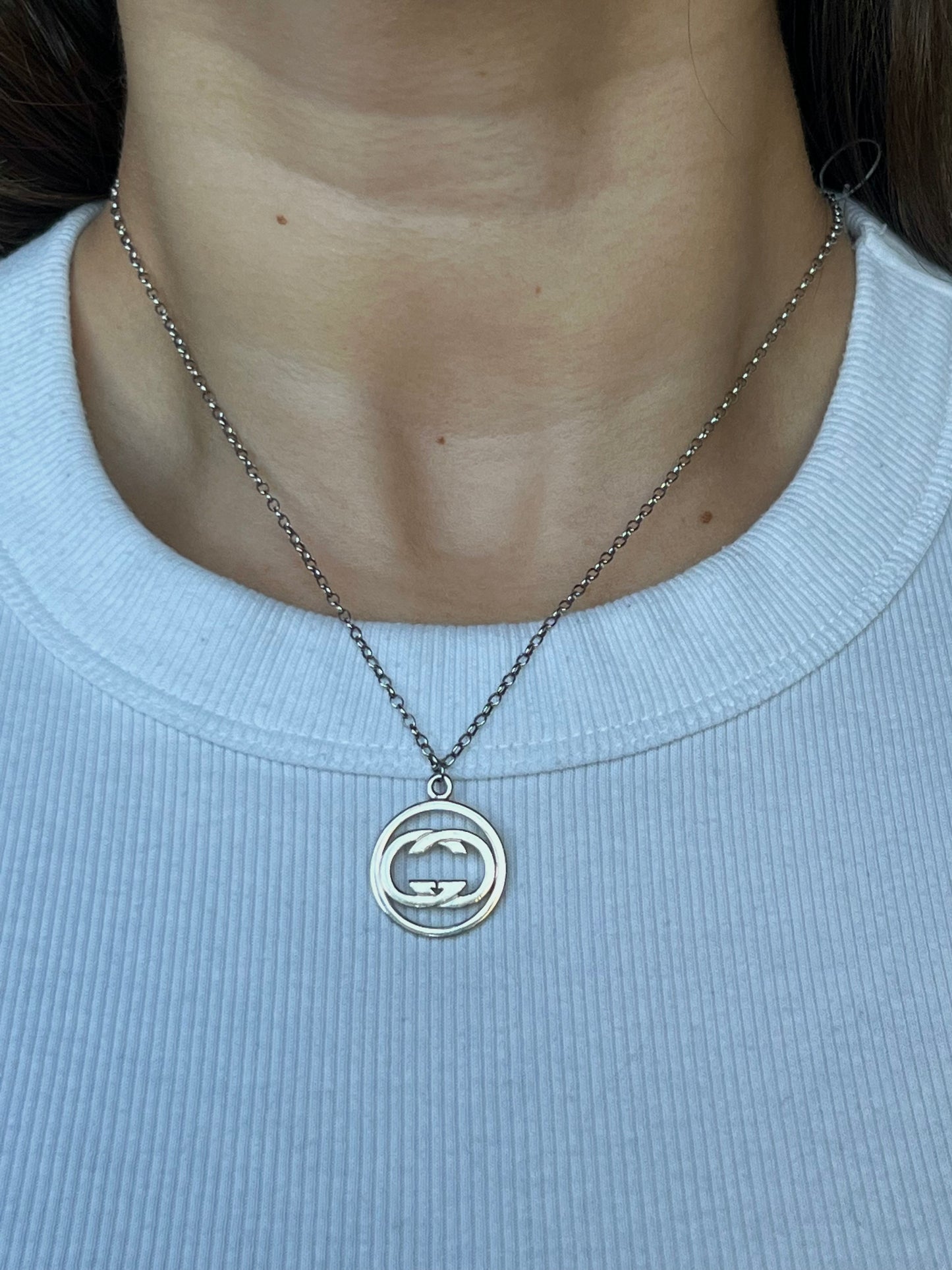 Medium Gucci Emblem Necklace